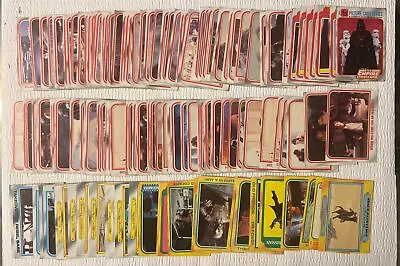 180 Card Lot Of 1980 Empire Strikes Back Cards Good To Poor Condition • $25