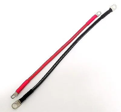 $16.94 • Buy 6 Gauge AWG Custom Battery Cables - Solar, Marine, Power Inverter - POWER CABLES
