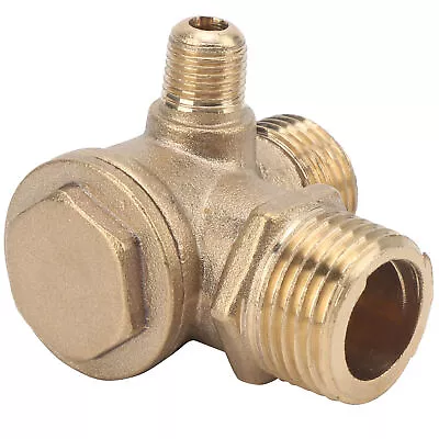 1Way Valve Brass Material Threaded Pneumatic Air Compressor Accessories • $16.04