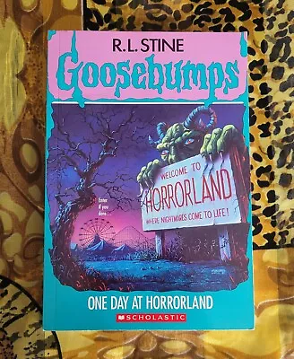 Goosebumps Classic: #5 One Day At Horror Land By RL Stine (Paperback) • $6.50