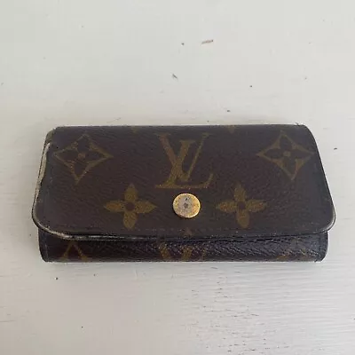 Louis Vuitton Monogram 4 Key Case Pouch Cles  • £49.99