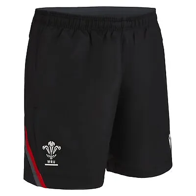 Macron Wales Rugby WRU 22/23 Mens Adults Training Micro Bermuda Short • £29.99