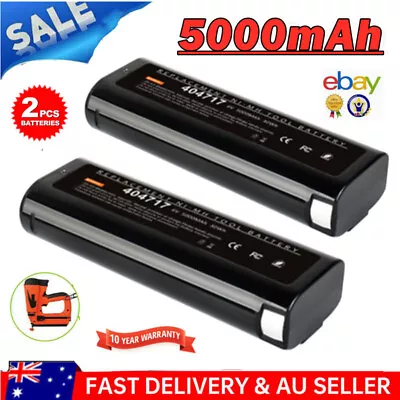 2x For Paslode 6V 5.0Ah Ni-MH Battery 404717 IM250 IM350 900600 B20544E Nall Gun • $44.98