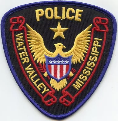 Water Valley Mississippi Ms Police Patch • $9.99