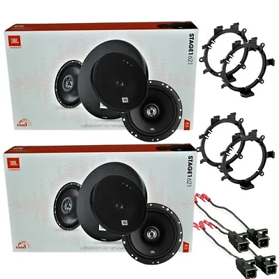 JBL Stage1621 2way 6.5  Front/Rear Speakers + Kits For Select 1995-Up GM • $118.99