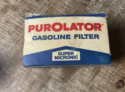 Purolator Vintage Gasoline Gas Fuel Filter GF-11-24 • $16