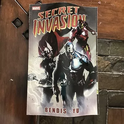 SECRET INVASION TP TPB Brian Michael Bendis Yu Skrull 1st Print  • $7