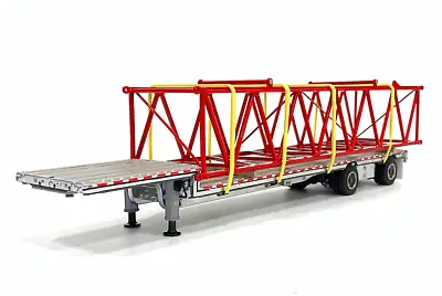 Weiss 027A-1701 East Dropdeck Trailer W/Manitowoc Boom Section 1/50 Die-cast MIB • $145