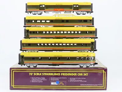 O Gauge 3-Rail MTH 20-6515 SAL Seaboard Streamlined Passenger 5-Car Set • $399.95