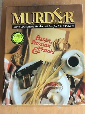Retro Murder A La Carte Game - Pasta Passion & Pistols - For 6-8 Players • $12.45