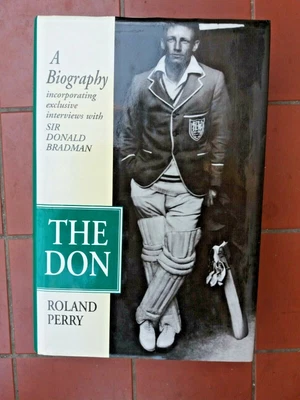 $24.99 • Buy THE DON A Biography Book By Roland Perry Sir Donald Bradman  Cricket HC 1995