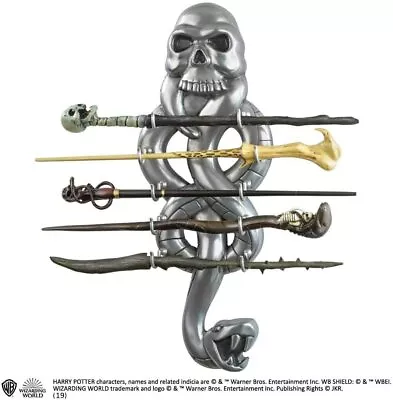 Harry Potter Dark Wizards Wand Collection Display New Voldemort Death Eaters • $214