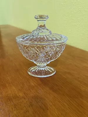 Gorgeous Shannon Lead Crystal Candy Dish With Lid • $9.99