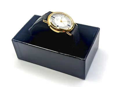Rare Vtg Swiss-Made Mondaine M7606.722 Rotating Date Circle Unisex Gift Watch • $147.95