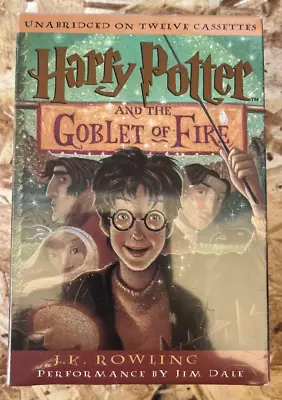 Harry Potter And The Goblet Of Fire Vintage 2000 Unabridged Cassette Audio Book • $5.95