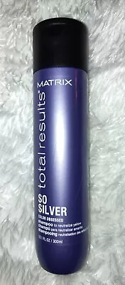 Matrix Total Results So Silver Shampoo To Neutralize Yellow - 10.1 Fl Oz  • $10.99