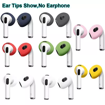 $15.39 • Buy 2Pairs Silicone Case Cover Caps Ear Tips For Airpods 3 3rd Gen Generation 2021