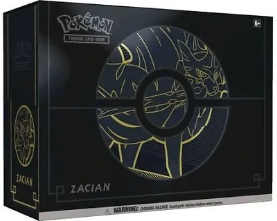 Sword & Shield Elite Trainer Box Plus - Zacian Sealed Pokemon Elite • $95.45