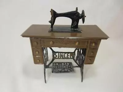 *Vintage Metal Treadle Sewing Machine Miniature Dollhouse Singer Model • $34.98