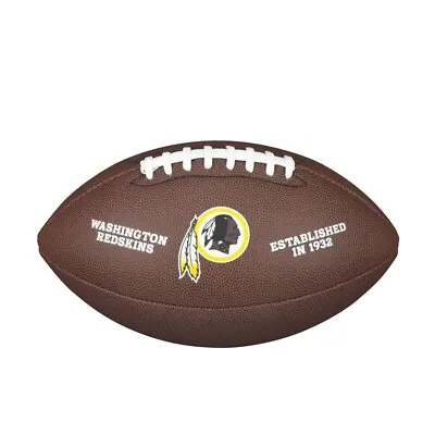 Washington Redskins NFL Composite Team Logo Football - Authentic • £21.99