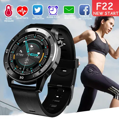 £27.59 • Buy For HUAWEI Samsung Smart Watch Sport Bracelet Heart Rate Fitness Tracker IP67