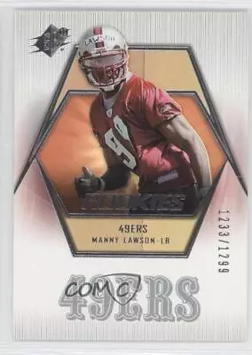 2006 SPx Rookies /1299 Manny Lawson #102 Rookie RC • $0.99