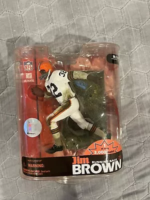 Mcfarlane Nfl Legends Canton Exclusive Browns Hof Rb Jim Brown 1/3000 Sealed • $50