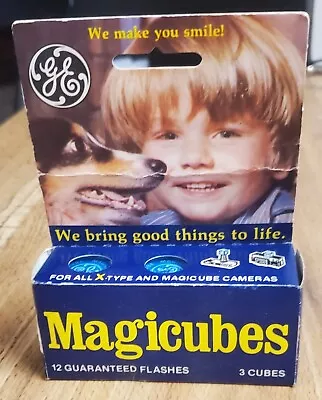 GE Magicubes Flash Cubes NOS 3 Pack • $8.99