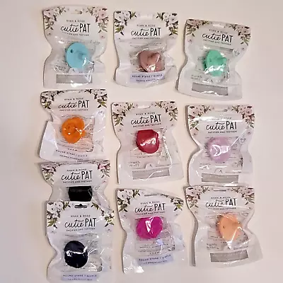 Ryan & Rose Cutie PAT Pacifier And Teether Lot Of 10 Stage 1 Round Nipple NEW • $23.99