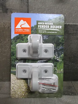 Quick Release Fender Holder Boat Marine Lock Kit 2 Pack 1/4  To 3/8 Inch Rope • $12.99