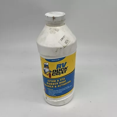 RV Duck Coat EPDM & TPO Rubber Roof Cleaner (29 Oz) - FAST SHIPPING • $19.99