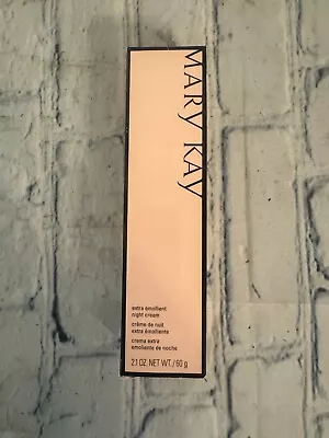 Mary Kay Extra Emollient Night Cream Full Size 2.1 Oz 027910 ~ NIB ~ FREE • $18