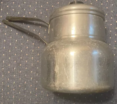 Vintage Wear-Ever 2432  Aluminum Double Boiler Pot With Handles • $8