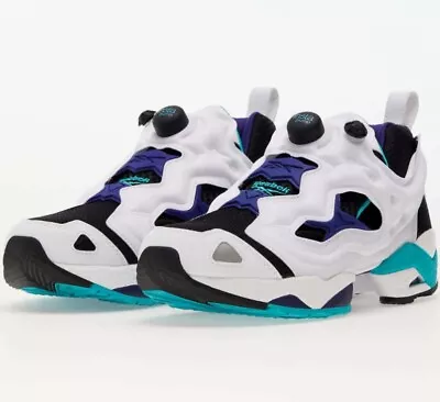 Reebok InstaPump Fury 95 Bold Purple Lifestyle Sneakers Shoes Men’s Sz 13 GX9431 • $109.99