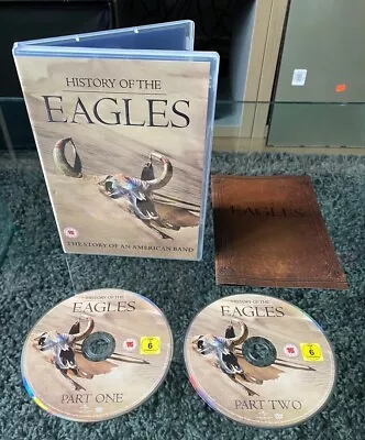 History Of The Eagles The Story Of An American Band Region 2 DVD 2 Disc Set • £8.20