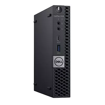 PC Dell OptiPlex 7070 MFF Micro I5-9500T I7 9th Gen 8GB 16GB RAM 256GB SSD VG • £225