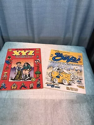 2 Vintage Comics Zap Comix #1 & XYZ Comics Dirty Vintage Comics • $24.99