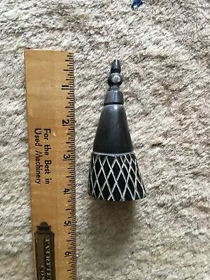 Vintage Small Carved Horn Powder Bottle (Snuff Bottle?)  3-3/4 T W/ Stopper • £57.90