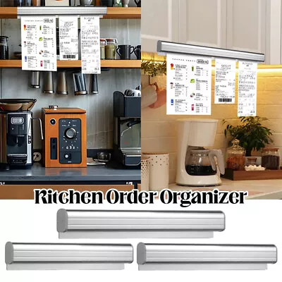 Kitchen Takeaway Order Organizer Ticket Holder Restaurant Kitchen Menu Holder. • £10.06