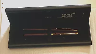 Vintage Mont Blanc Noblesse Fountain Pen (Fine) & Pencil Set • $180.46