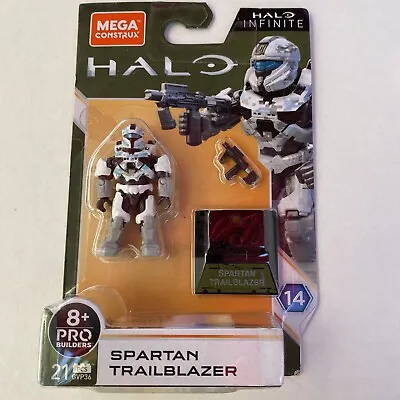 Mega Construx Bloks Halo Infinite SPARTAN TRAILBLAZER Heroes Series 14 Figure • $18.79