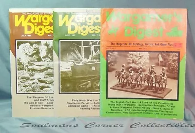 Terrific Research & Reference Magazines Vintage WARGAMER'S DIGEST 1976 1980 • $9.95