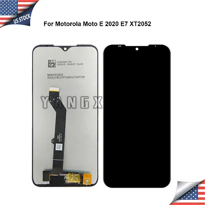 Replace For Motorola MOTO E XT2052-6 2020 LCD Display Touch Screen Digitizer • $20.57