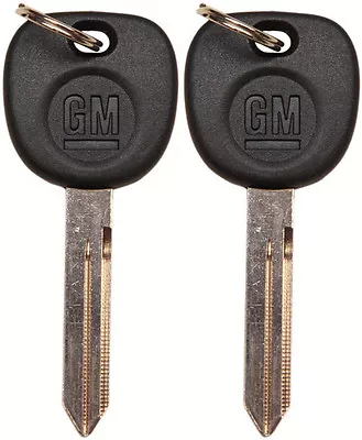 $14.95 • Buy 2 Genuine Strattec OEM GMC GM Logo Non-Transponder Key Blank 15026223 23372321