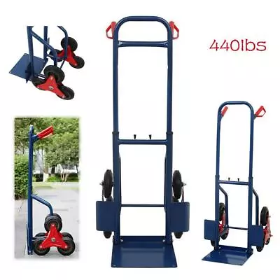 440lb Stair Climbing Climber Moving Dolly Hand Truck Warehouse Appliance Cart • $70.99