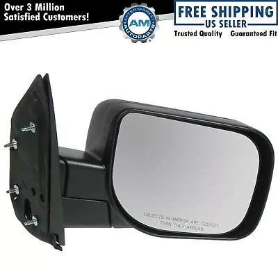 Textured Manual Side View Mirror Passenger Right RH For 04-10 Nissan Titan Truck • $50.21