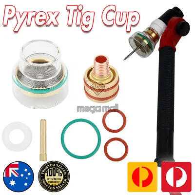 $59.95 • Buy Pyrex Glass TIG Cup Kit 1.6 Mm FUPA - FURICK Style