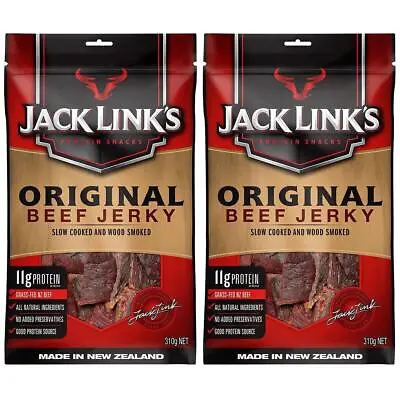 2 X Jack Link's Original Beef Jerky 310g Made In New Zealand (620g In Total) • $43.57