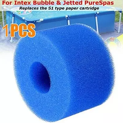 1pcs Foam Spa Hot Tub Filters V1 S1 Bio Washable Sponge Intex Reusable 2022 • £3.11