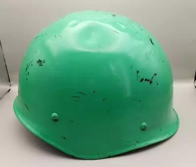 1979 Dunois 39190 Cousance French Military Police Helmet Green W/ Chin Rest • $59.99